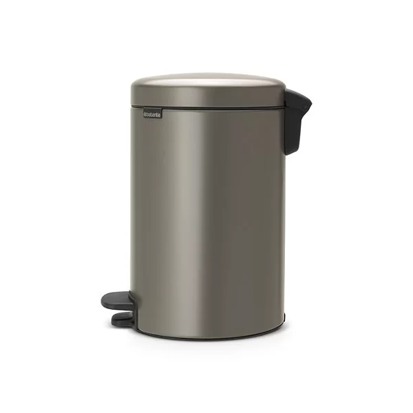 Мусорный бак с педалью NewIcon, 12л, платиновый, Brabantia, 113628 - изобр. 8
