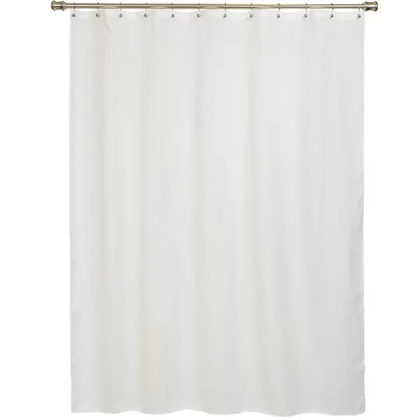 Шторка для ванной Tuy Dorado, 240x200 cм, цвет бежевый, полиэстер, R. Pla, Испания, TUY2420BEG - изобр. 8