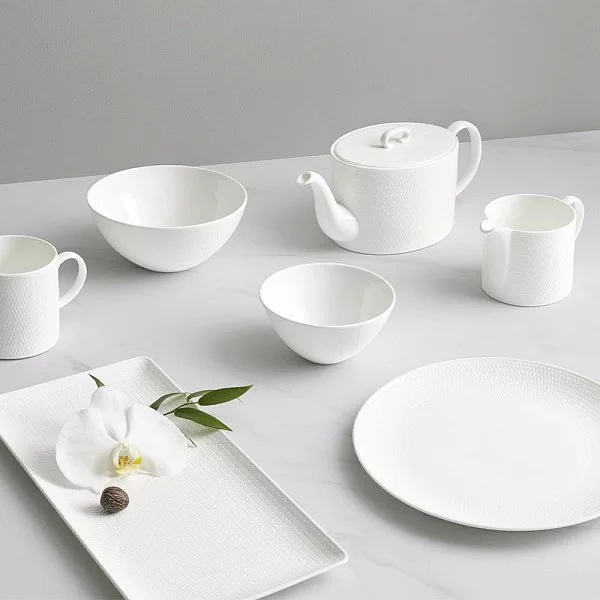 Тарелка обеденная Gio 28 см материал фарфор, цвет белый, Wedgwood, Великобритания, 40023838 - изобр. 8