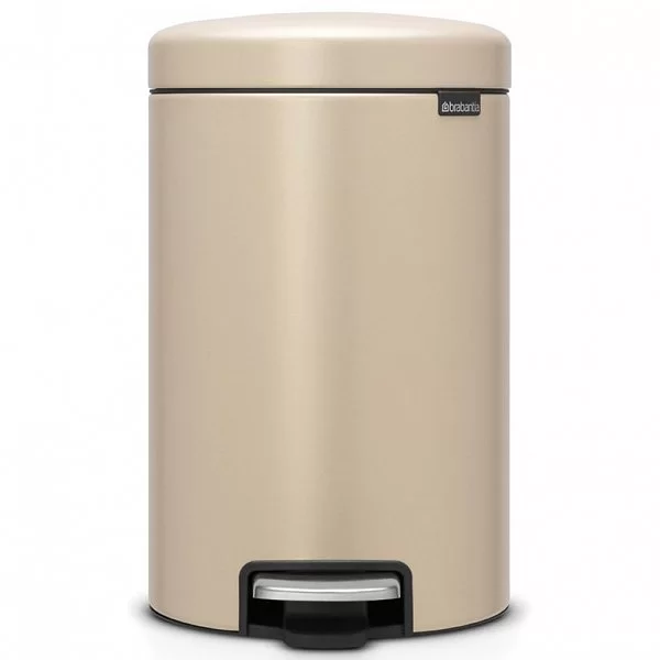 Мусорный бак с педалью NewIcon, 12л, минерально-золотой, Brabantia, 115806 - изобр. 7