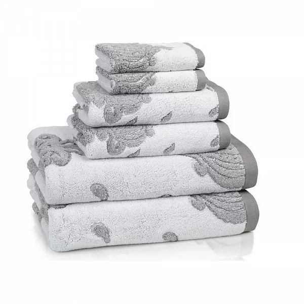 Полотенце для рук Roma Tile Grey, 46х71см, Kassatex, ROM-110-TG - изобр. 7