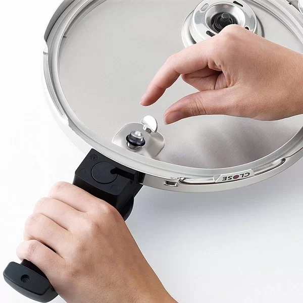Скороварка из нержавеющей стали Vitaquick® 6 л диаметр 22 см, Fissler, Германия, 6003000600 - изобр. 10