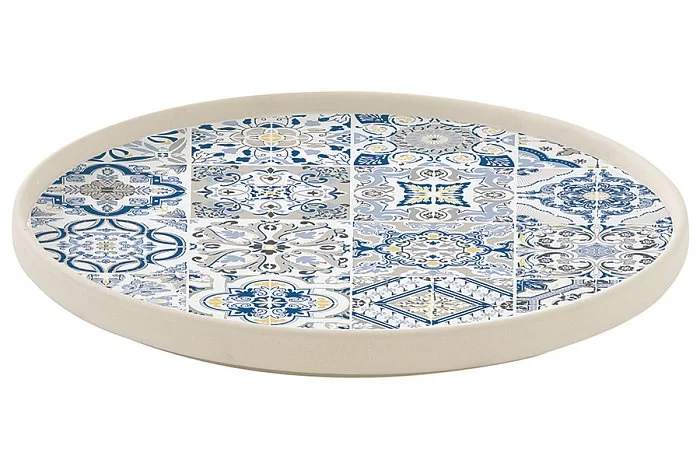 Тарелка обеденная Casadecor 26 см фарфор + керамика, синий, Easy Life, EL-R1650_CADB - изобр. 7