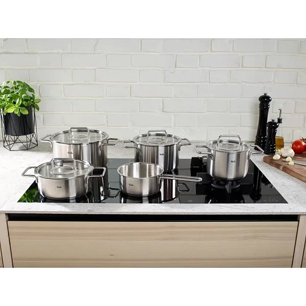 Набор посуды PURE COLLECTION 5 предметов, нержавеющая сталь 18/10 +стекло, Fissler, Германия, 8611505000 - изобр. 9