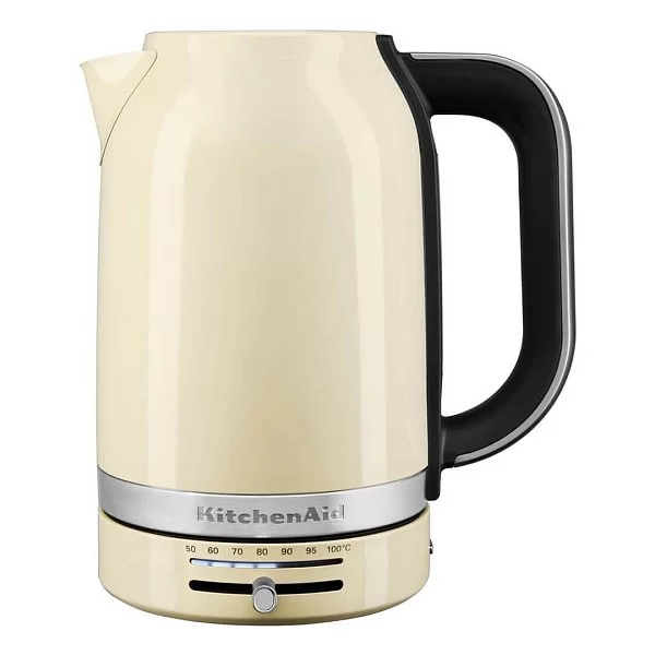 Чайник электрический с регулировкой температуры 1,7 л, цвет кремовый, Kitchen Aid, США, 5KEK1701EAC - изобр. 7