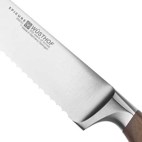 Нож кухонный для хлеба Epicure 23 см кованая нержавеющая сталь, Wusthof, 3950/23 - изобр. 9