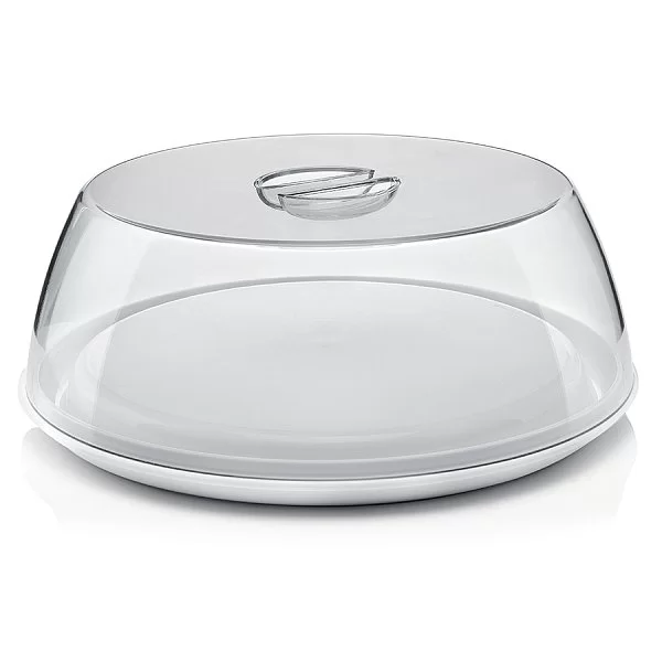 Блюдо с крышкой Forme Casa 33,5 см материал суперпластик, цвет белый, Guzzini, Италия, 13845411 - изобр. 7