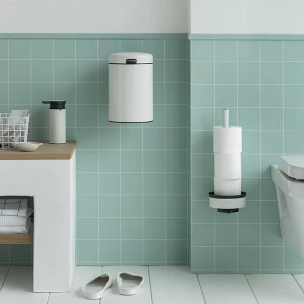 Мусорный бак настенный NewIcon, 3л, белый, Brabantia, 115523 - изобр. 13