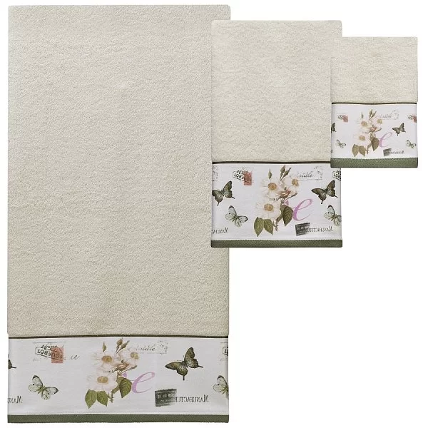 Полотенце для рук малое Botanical Diary 27х42 см, материал хлопок, Creative Bath, США, TP1248WMULT - изобр. 8