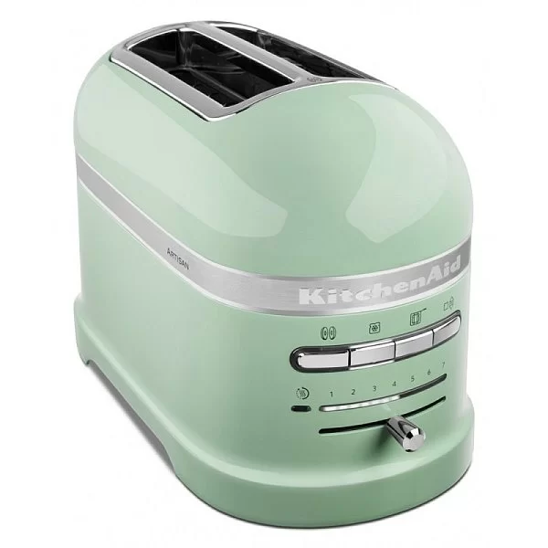 Тостер Artisan литой алюминий, цвет фисташковый, Kitchen Aid, США, 5KMT2204EPT - изобр. 9