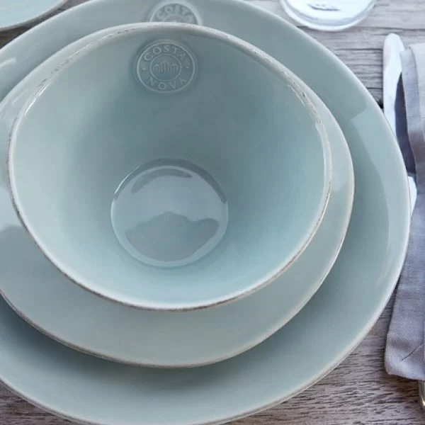 Чаша Nova 15 см, объем 520 мл, материал керамика, цвет бирюзовый, Costa Nova, Португалия, NOS151-TRQ(NOS151-02409E) - изобр. 8