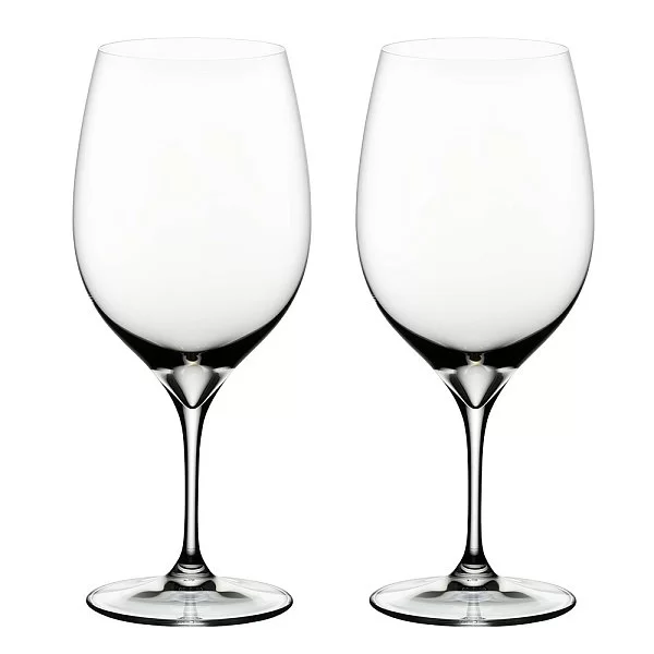 Набор бокалов для красного вина Cabernet/Merlot 750 мл, хрусталь, 2 шт, Grape, Riedel, 6404/0 - изобр. 7