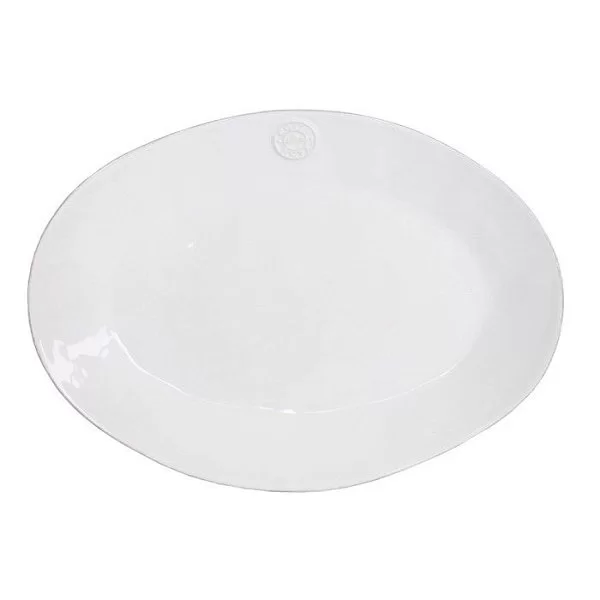 Блюдо Nova 30x21 см, материал керамика, цвет белый, Costa Nova, Португалия, NOA302-WHE(NOA302-02203B) - изобр. 7