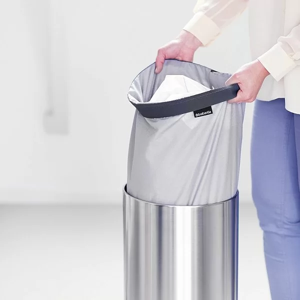 Бак для белья 35л, стальной матовый, Brabantia, 105128 - изобр. 11