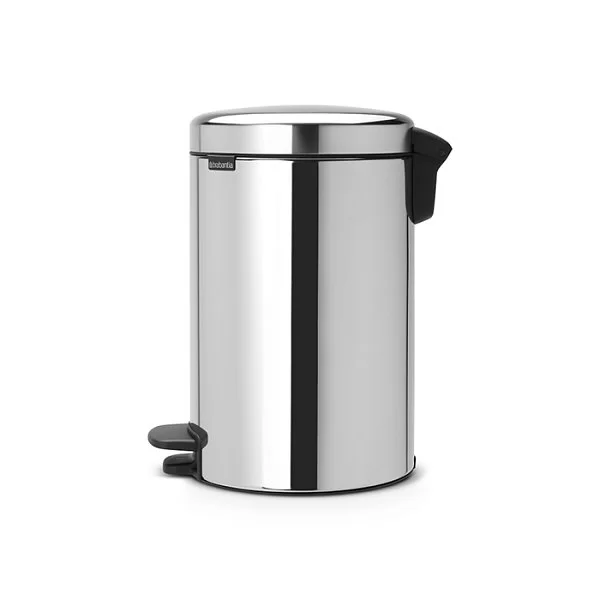 Мусорный бак с педалью NewIcon, 12л, стальной полированный, Brabantia, 113581 - изобр. 8
