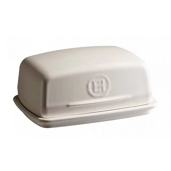 Масленка, 16,5х11,5х7,5 см, материал керамика, цвет кремовый, Emile Henry, Франция, 020225 - изобр. 7