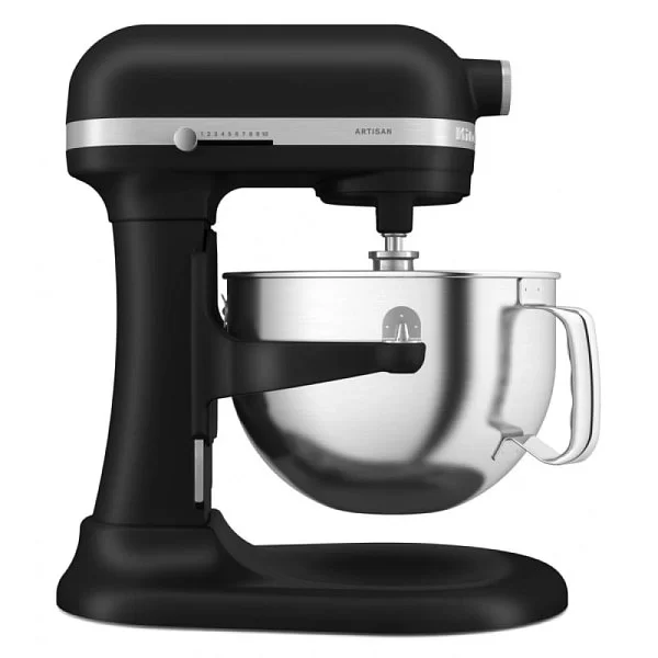 Миксер планетарный Artisan 5,6 л, цвет черный матовый, Kitchen Aid, США, 5KSM60SPXEBM - изобр. 7
