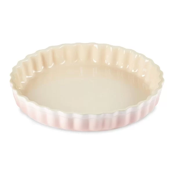 Форма для выпечки рифленая круглая 28 см, материал керамика, цвет светло-розовый, Le Creuset, Франция, 61120287770006 - изобр. 7