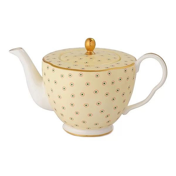 Чайник заварочный Polka 370 мл, материал фарфор, цвет желтый, Wedgwood, Великобритания, 55640002402 - изобр. 7