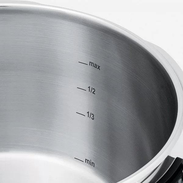 Скороварка из нержавеющей стали Vitaquick® 6 л диаметр 22 см, Fissler, Германия, 6003000600 - изобр. 9