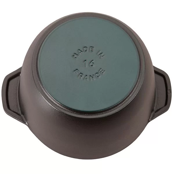 Кокот для риса чугунный 1,5 л, цвет черный, Staub, Франция, 11721625 - изобр. 9