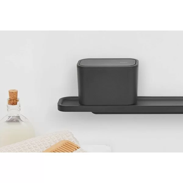 Контейнер для мусора Mindset 10х15х9 см, цвет графитовый, Brabantia, Бельгия, 303364 - изобр. 10