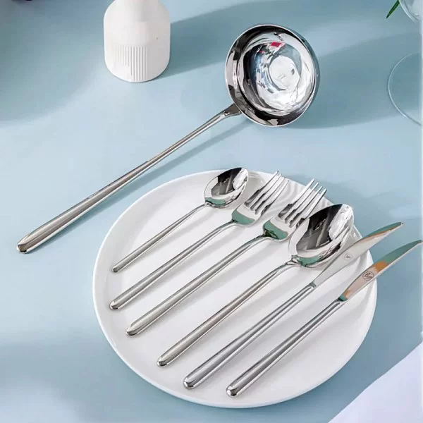 Набор столовых приборов на 12 персон Stiletto, 75 предметов, нержавеющая сталь, Broggi, Италия, 1130500D61 - изобр. 13