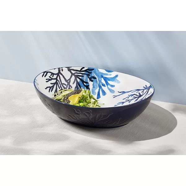 Салатник Blue Coral 32х26 см, объем 3 л, керамика, Maxwell & Williams, MW696-DR0581 - изобр. 10
