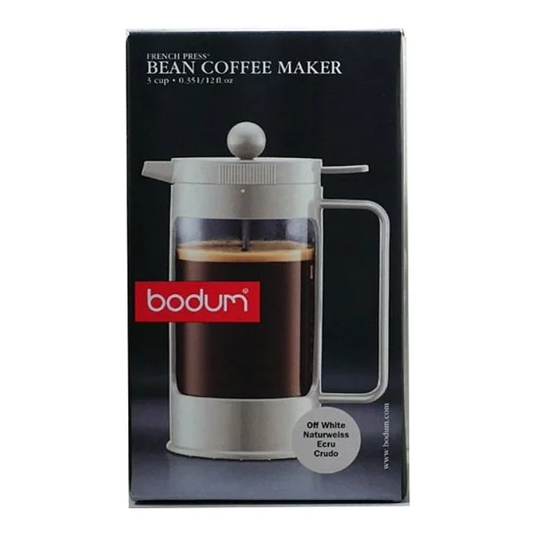 Кофейник с прессом Bean 350 мл, стекло, цвет белый, Bodum, Швейцария, 11375-913 - изобр. 10