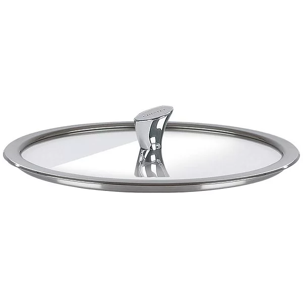 Крышка 22 см, материал стекло + нержавеющая сталь, Cristel, Франция, K22CHVA - изобр. 7