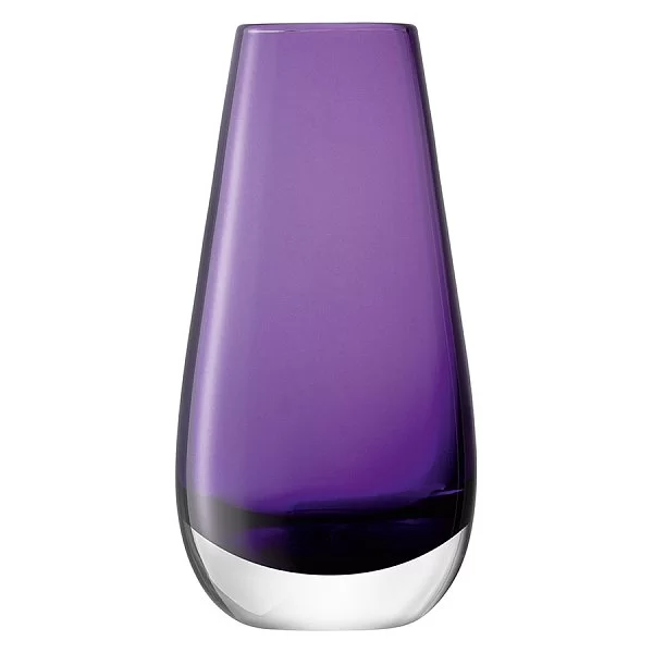 Ваза в форме бутона Flower Colour 13,8 см, цвет фиолетовый, выдувное стекло, LSA International, Великобритания, G732-14-815 - изобр. 7