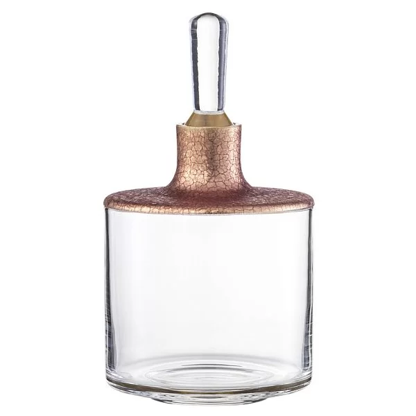 Штоф с крышкой для виски Rosegold 1000 мл, хрусталь, цвет розовое золото, Eisch, Германия, 74478410 - изобр. 7