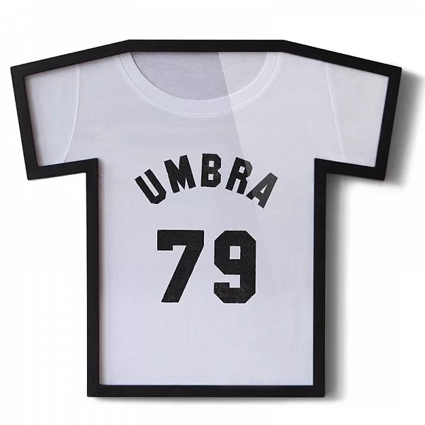 Рамка для футболки T-frame 54,5х49 см, цвет черный, материал полистирол, Umbra, Канада, 315200-040 - изобр. 7
