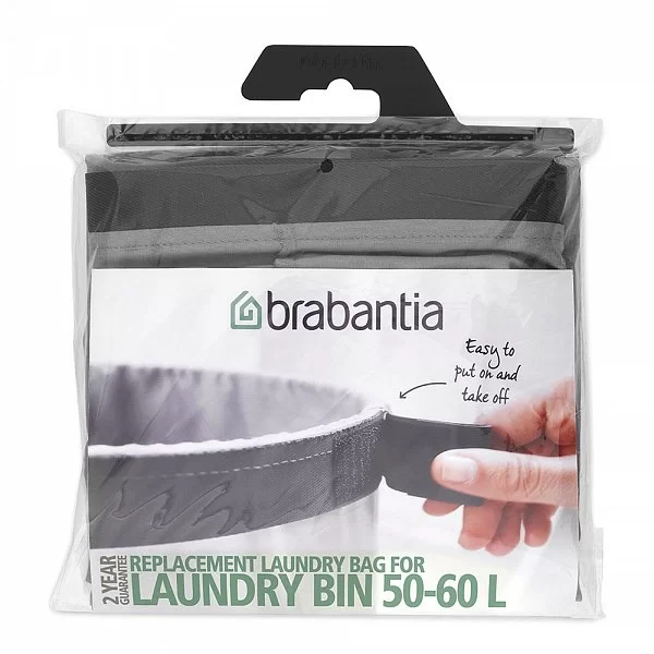 Мешок для баков для белья объем 60 л, материал хлопок, Brabantia, Бельгия, 102363 - изобр. 7