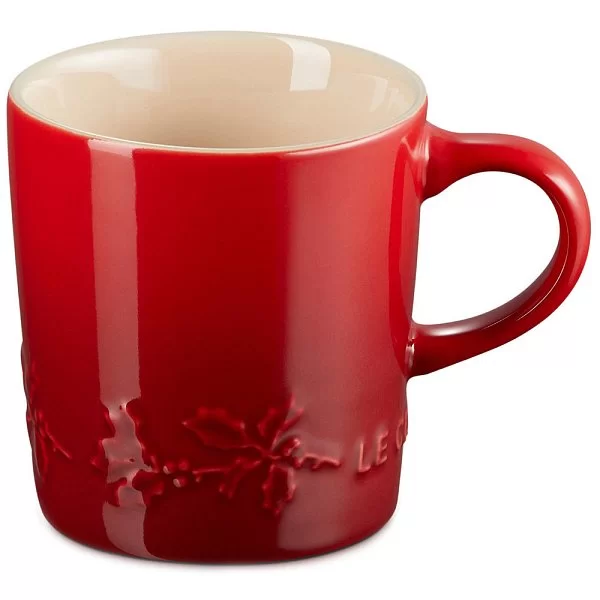 Кружка для капучино Holly 200 мл, материал керамика, цвет вишневый, Le Creuset, Франция, 60303200601599 - изобр. 7