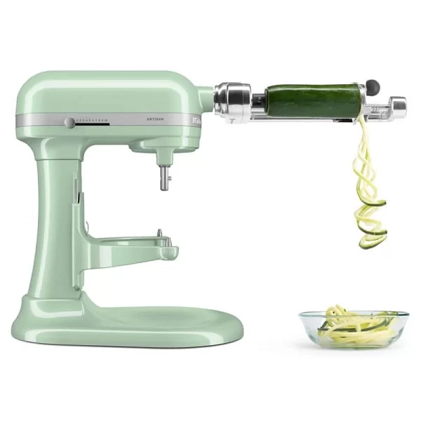 Миксер планетарный Artisan 5,6 л, цвет фисташковый, Kitchen Aid, США, 5KSM60SPXEPT - изобр. 12