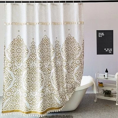 Шторы для ванны - изобр. 37