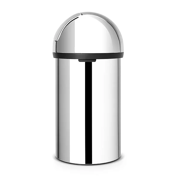 Мусорный бак Push Bin 60л, полированная сталь, Brabantia, 402623 - изобр. 8