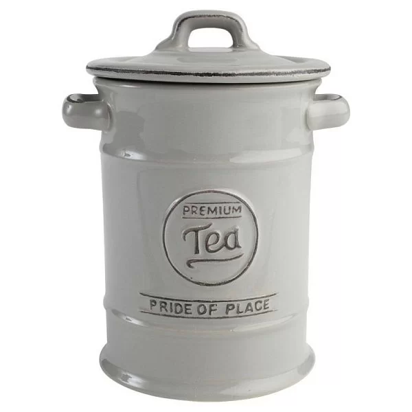 Ёмкость для хранения чая Pride of Place Cool Grey, диаметр 11,5 см, материал керамика, цвет серый, T&G, Великобритания, 18090 - изобр. 7