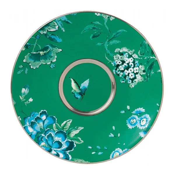 Блюдце чайное Jasper Conran Chinoiserie 18,8 см, материал фарфор, цвет зеленый, Wedgwood, Великобритания, 50132709548 - изобр. 7