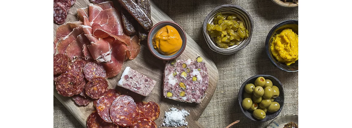 Доски Legnoart для подачи мясного ассорти - изобр. 7