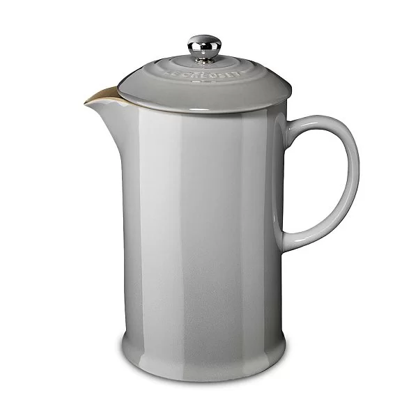 Френч-пресс 800 мл, материал керамика, цвет дымчатый серый, Le Creuset, Франция, 91028200541000 - изобр. 7