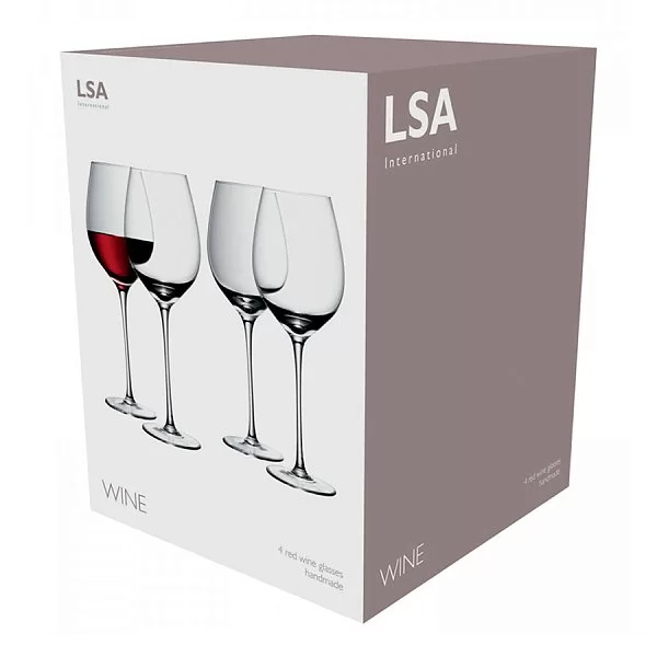 Бокалы для красного вина Wine, 0,75л, 4 шт, LSA, G939-27-991 - изобр. 11