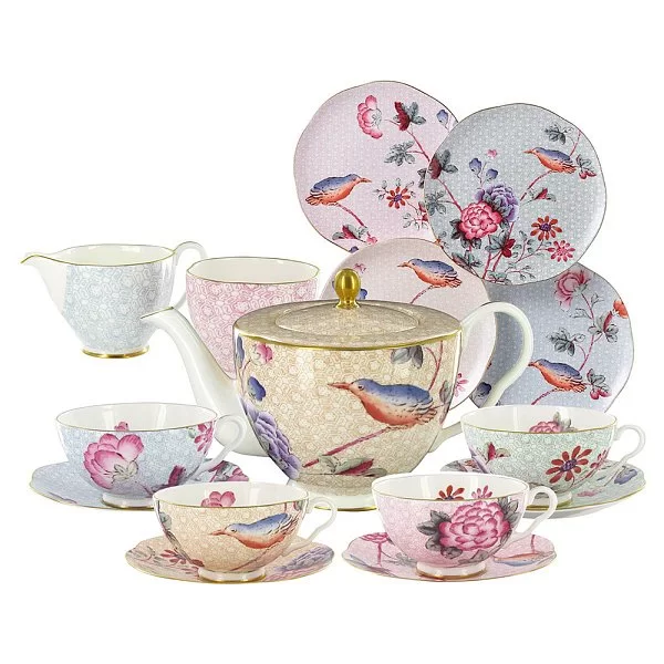 Чайная пара Cuckoo 180 мл материал фарфор, цвет персиковый, Wedgwood, Великобритания, WGW-5C106805130 - изобр. 8