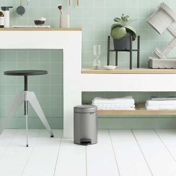 Мусорный бак с педалью NewIcon, 3л, платиновый, Brabantia, 113246 - изобр. 11