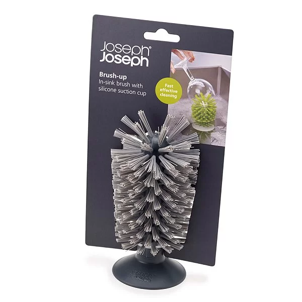 Щетка для стаканов Brush-up, серый, Joseph Joseph, 85104 - изобр. 8