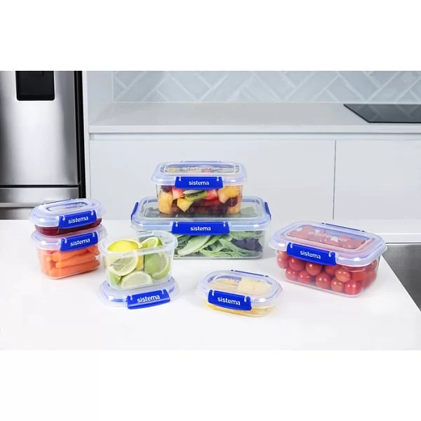 Набор из 7-ми контейнеров герметичных KLIP IT+, материал пластик, Sistema, Новая Зеландия, SI881767 - изобр. 9