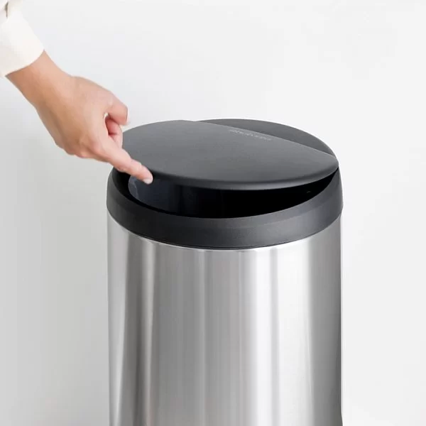 Мусорный бак Flip Bin 30л, матовая сталь, Brabantia, 106965 - изобр. 12