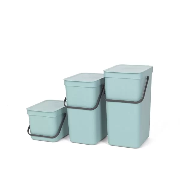 Мусорное ведро Sort & Go встраиваемое, 6л, мятный, Brabantia, 109645 - изобр. 15