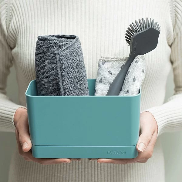 Органайзер для раковины 19х11,5х8,5 см, цвет мятный, Brabantia, 117527 - изобр. 12